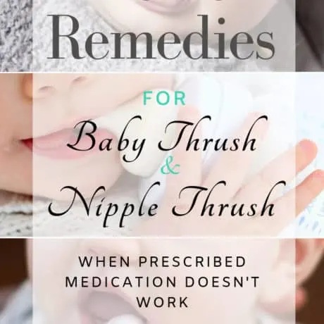 Dealing with thrush in your baby’s mouth or on your nipples while breastfeeding is pretty painful for new mothers. Learn how to get rid of thrush in infants with natural home remedies when medication doesn’t work. Nursing shouldn’t be painful, treating the thrush will definitely improve your breastfeeding experience.