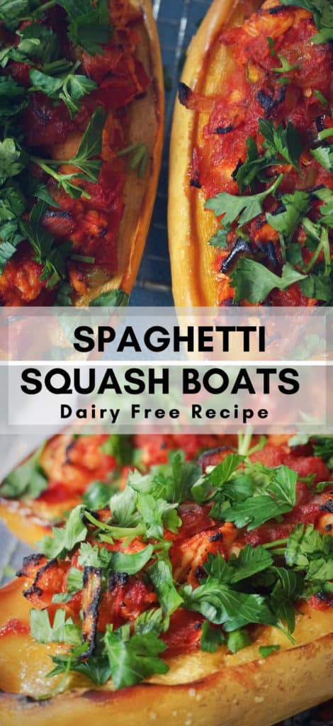 Spaghetti Squash Boats | Dairy Free Recipe |Healthy Taste Of Life