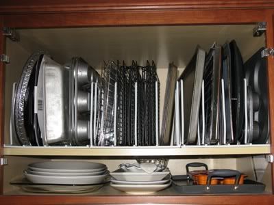 cabinet organizing