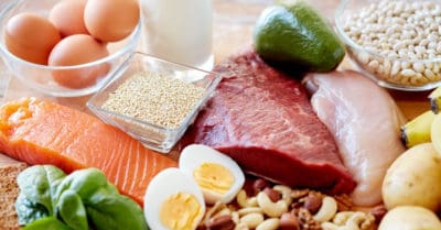 Don't combine more types of protein in one meal