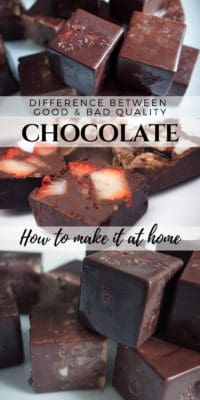 Differences Between Good And Bad Quality Chocolate And How to Make It At Home