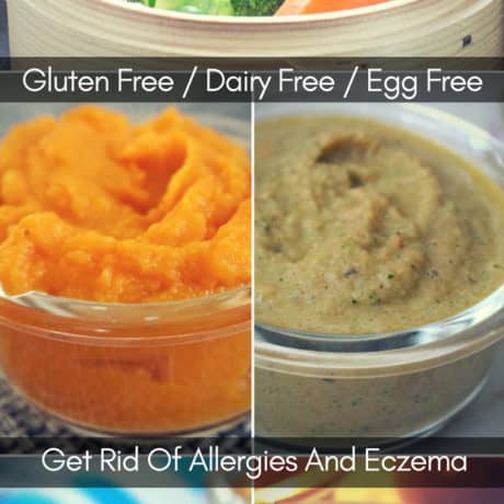 Healthy Homemade Baby Food Ideas - Gluten Free, Dairy Free, Egg Free - Get Rid Of Allergies And Eczema