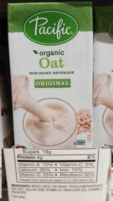 Organic Oat milk Pacific