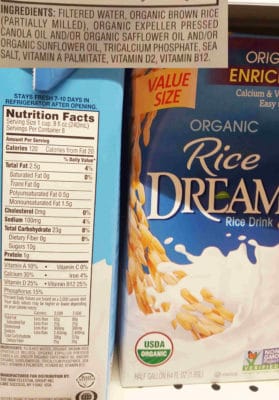 Rice dream milk