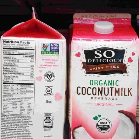 Organic coconut milk