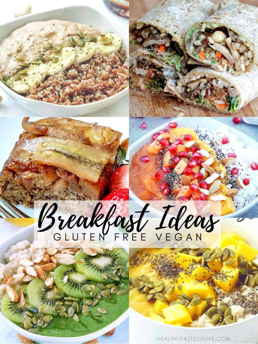 gluten free vegan breakfast ideas recipes