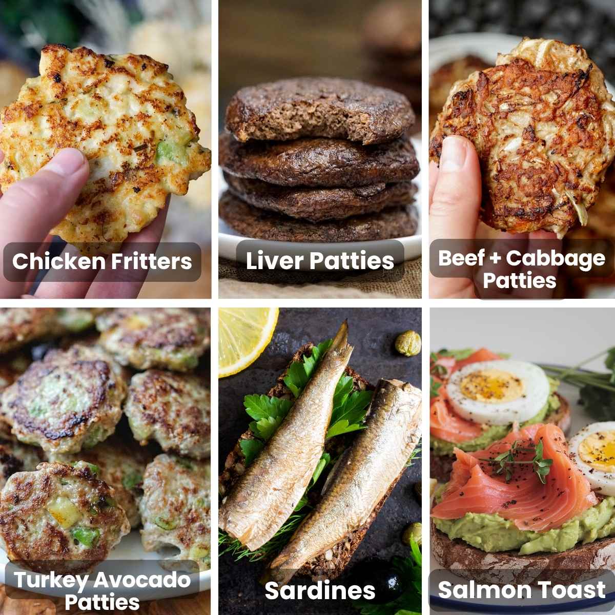 Protein add-ons examples for gluten free dairy free breakfast ideas