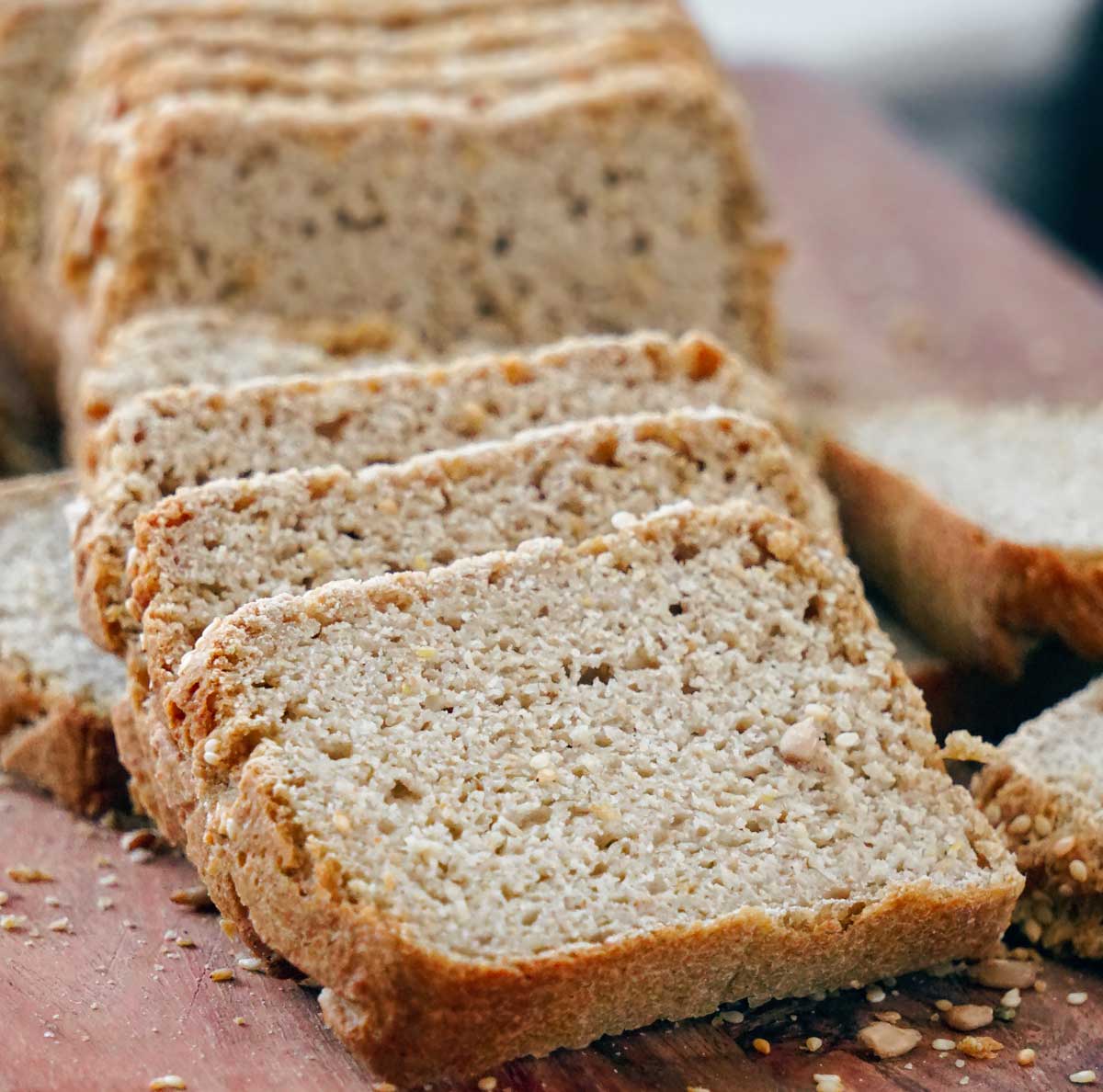 Gluten-Free Sourdough Bread (Vegan, No Yeast, No Gums, no psyllium)