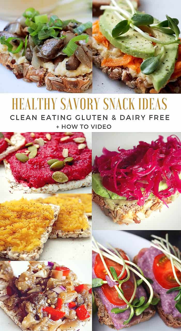 Looking for healthy gluten free dairy free snacks recipes? These savory gluten free dairy free snacks will keep you full and satisfied until your next meal; They are allergy-friendly, sugar free, vegan, gluten free, egg free, dairy free, and perfect for health conscious people on a clean eating diet. Packed with nutrients and great for adults and even kids.