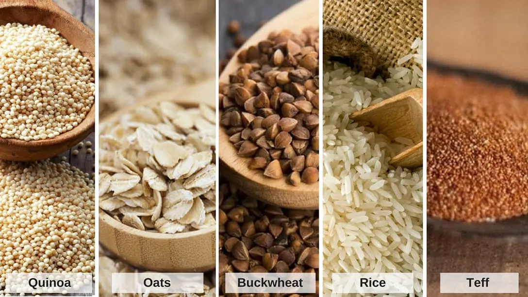 Gluten free grains anti-inflammatory foods.