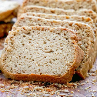 gluten free vegan sourdough bread featured image