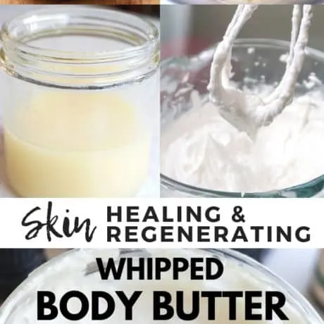 Learn how to make natural homemade whipped body butter with moisturizing, healing and regenerative properties. This DIY whipped mango body butter can be used to maintain a healthy moisturized skin or to combat skin issues like eczema, stretch marks, athlete’s foot, acne scars and other inflamed damaged tissue. To make this DIY whipped body butter recipe I used mango butter and a blend of anti-inflammatory carrier and essential oils.