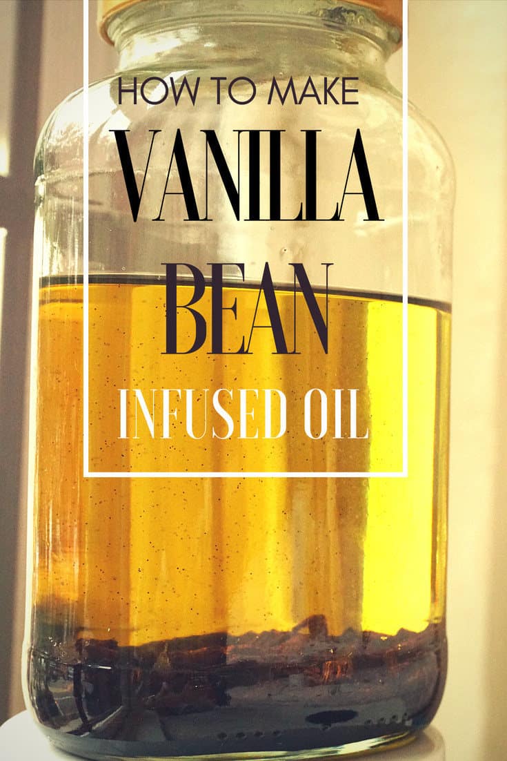 How to make vanilla infused oil yourself inexpensively? Here is a DIY vanilla infused oil recipe that can be easily used in cooking or DIY personal skin care products like a scrub, soap or creams.