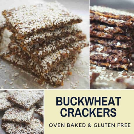 Buckwheat Crackers Chips, Gluten Free Dairy Free Egg Free