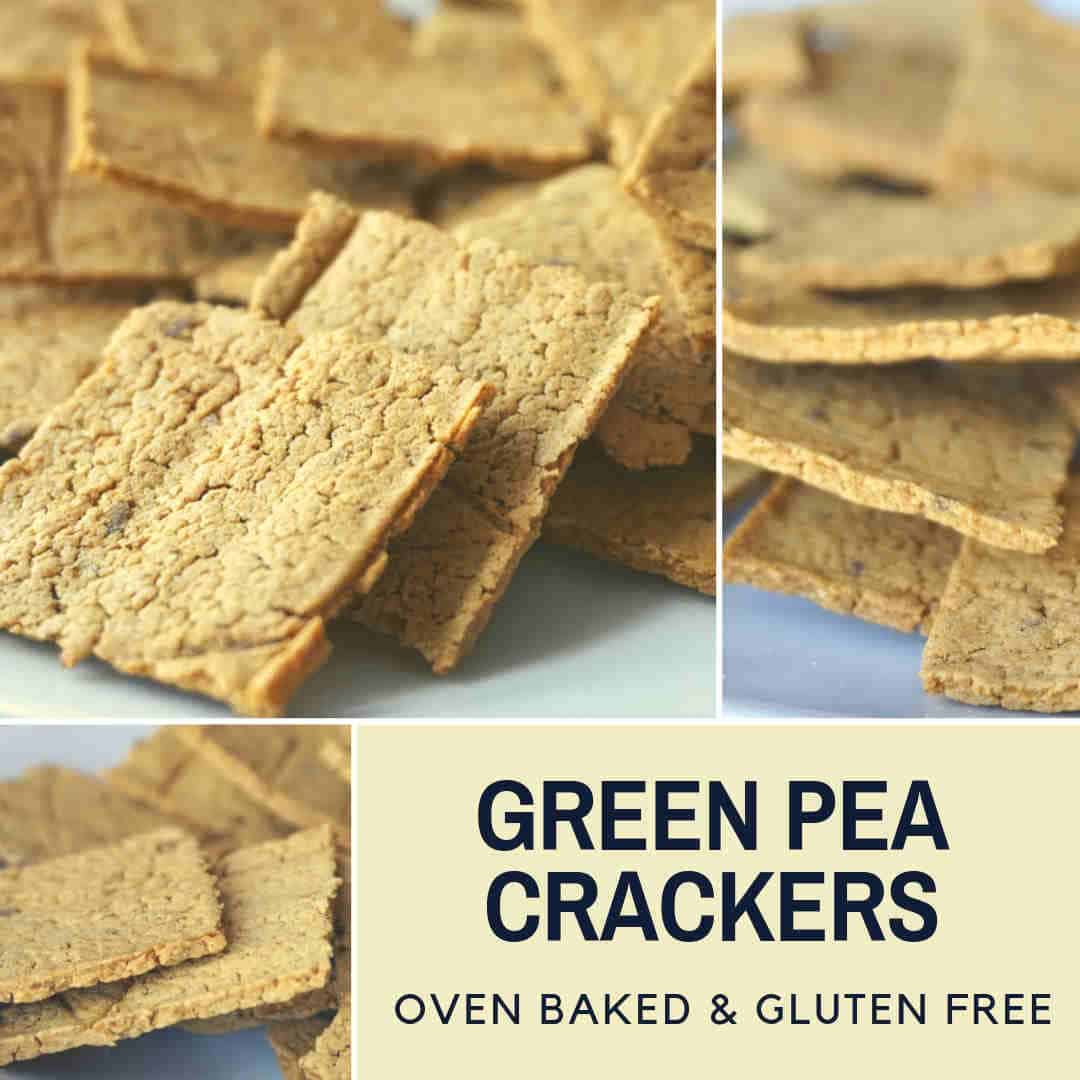 Green Pea Crackers Chips Gluten Free Dairy Free Egg Free