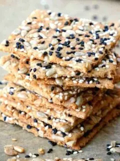 gluten free crackers recipe vegan homemade