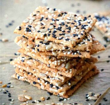 gluten free crackers recipe vegan homemade