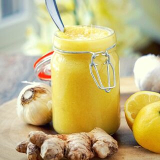 immunity boosting recipe with ginger lemon garlic honey