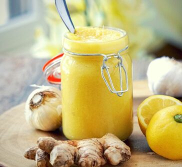 immunity boosting recipe with ginger lemon garlic honey