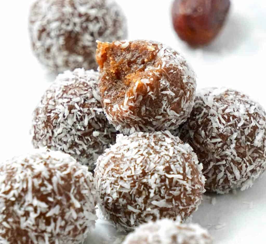 salted caramel bliss balls recipe