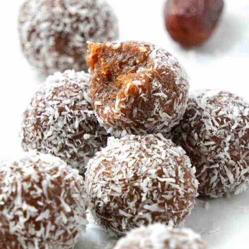 Salted Caramel Bliss Balls With Peanut Butter (Vegan) | Healthy Taste ...