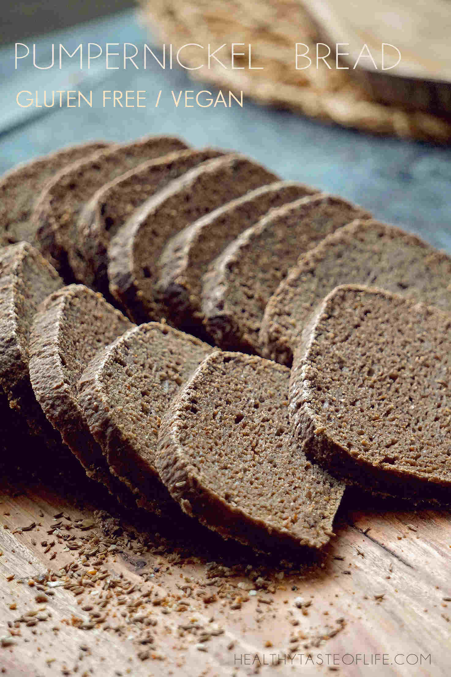Teff & Buckwheat Sourdough Bread | Gluten Free Pumpernickel | Healthy ...