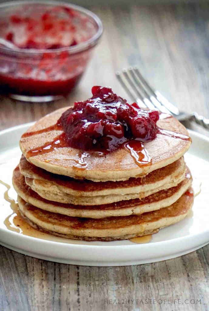 Gluten Free Sourdough Pancakes - Light, Fluffy & Dairy Free | Healthy ...