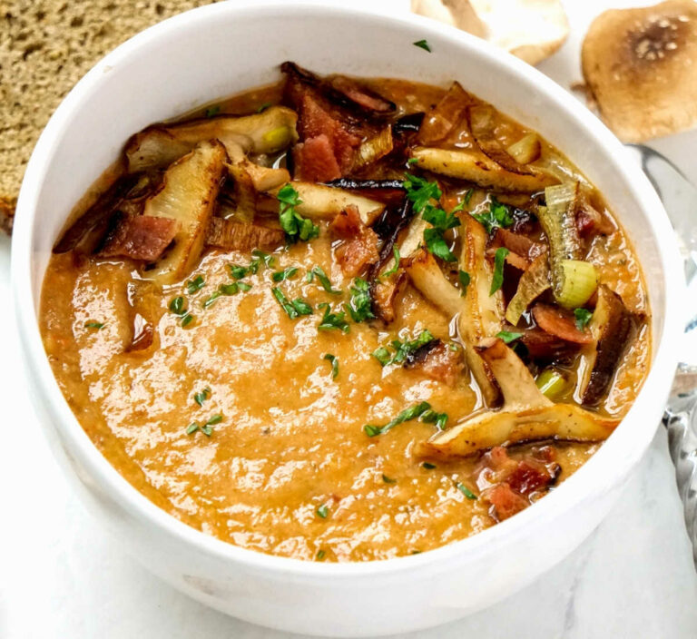 healthy shiitake mushroom soup