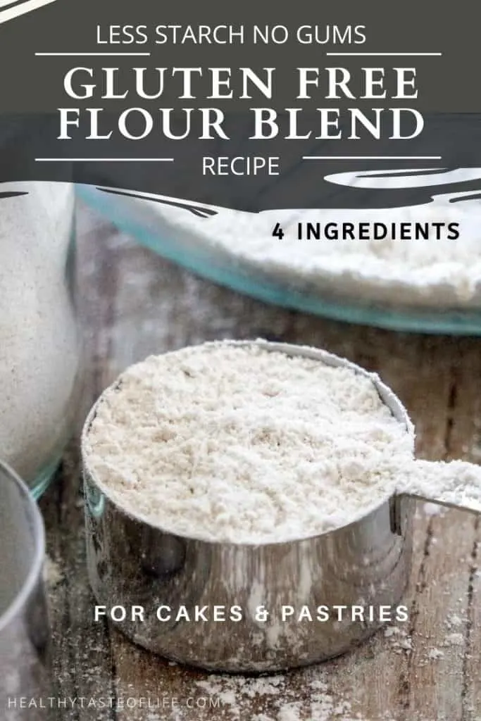 DIY Gluten Free Pastry Flour Blend / Mix