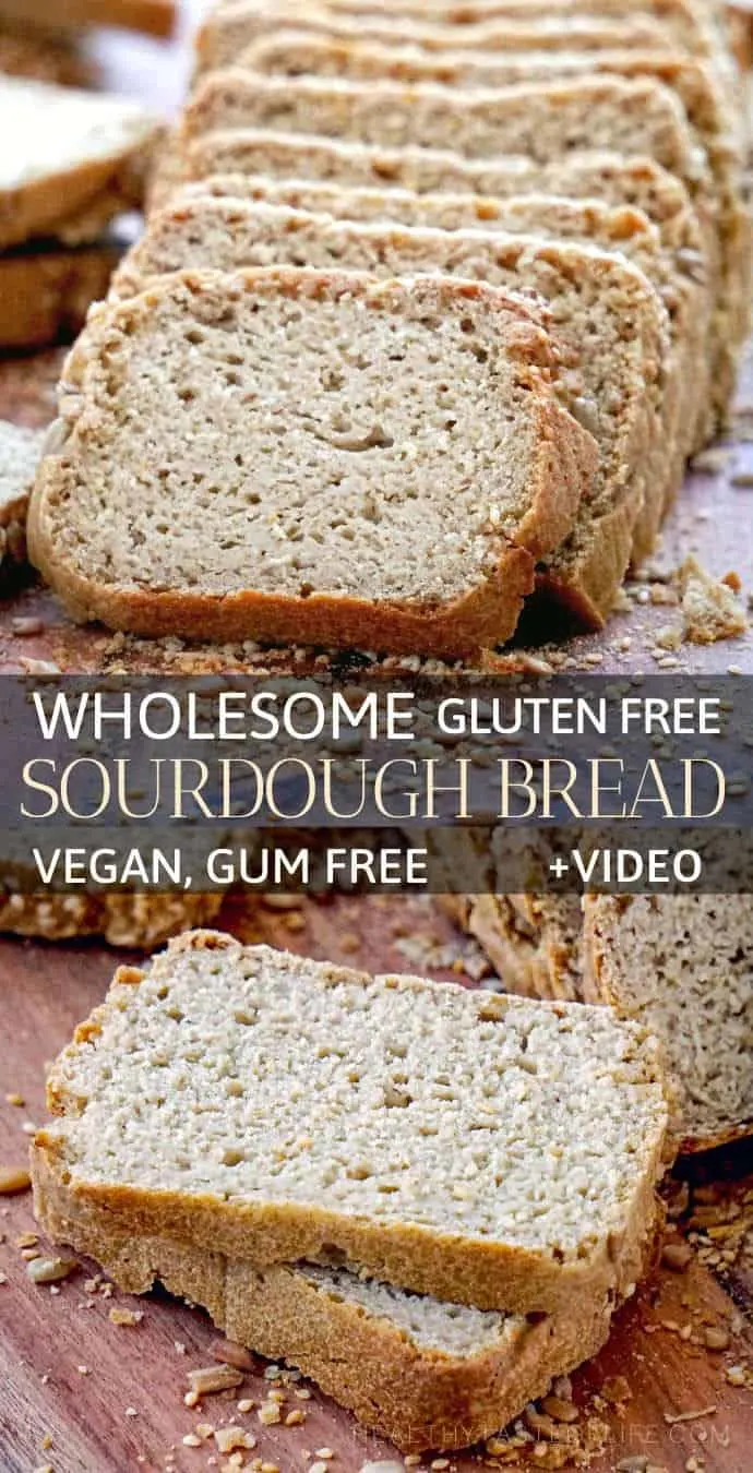 Easy gluten free sourdough bread recipe 
