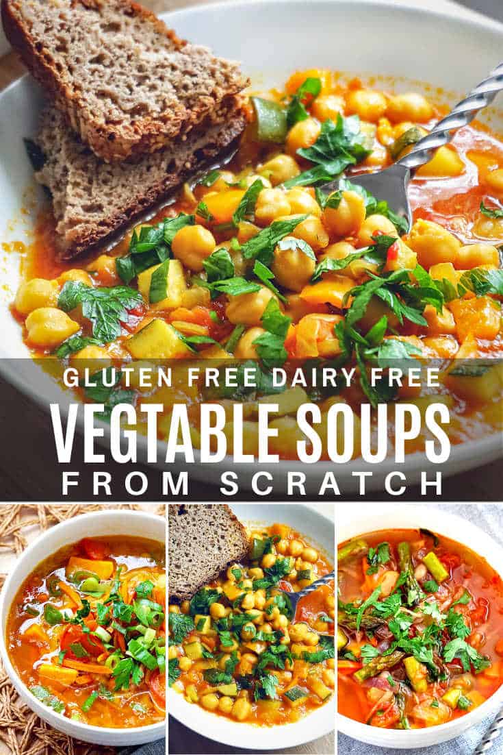 Gluten free dairy free vegetable soup recipes Pinterest