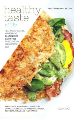 Gluten Free Dairy Free Cookbook Healthy Taste of Life