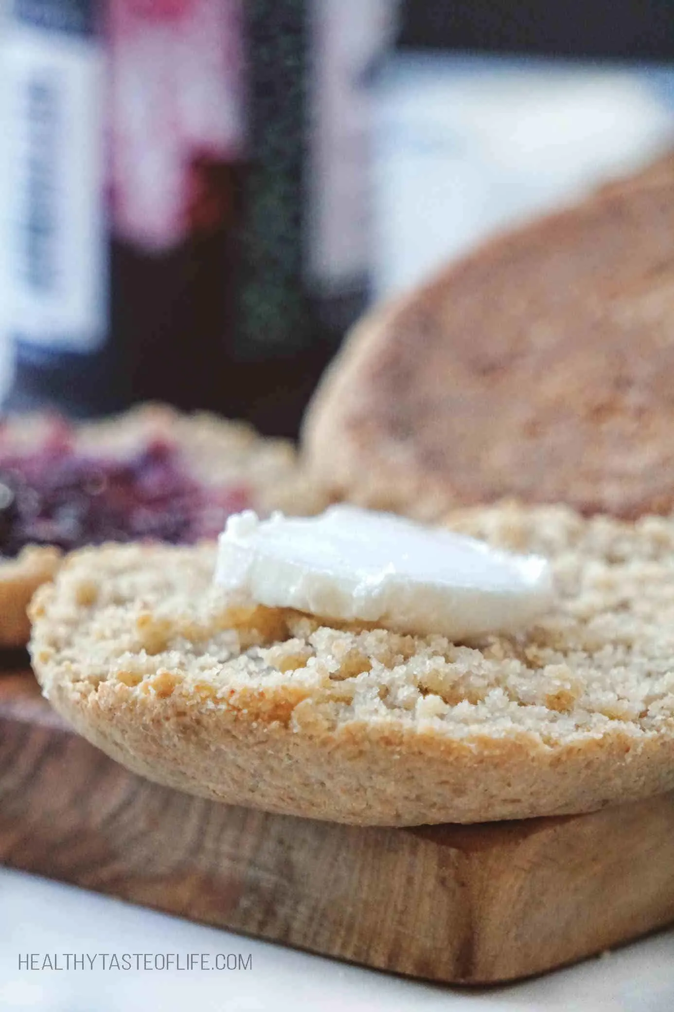 Gluten Free English Muffins Vegan Sourdough Healthy Taste Of Life