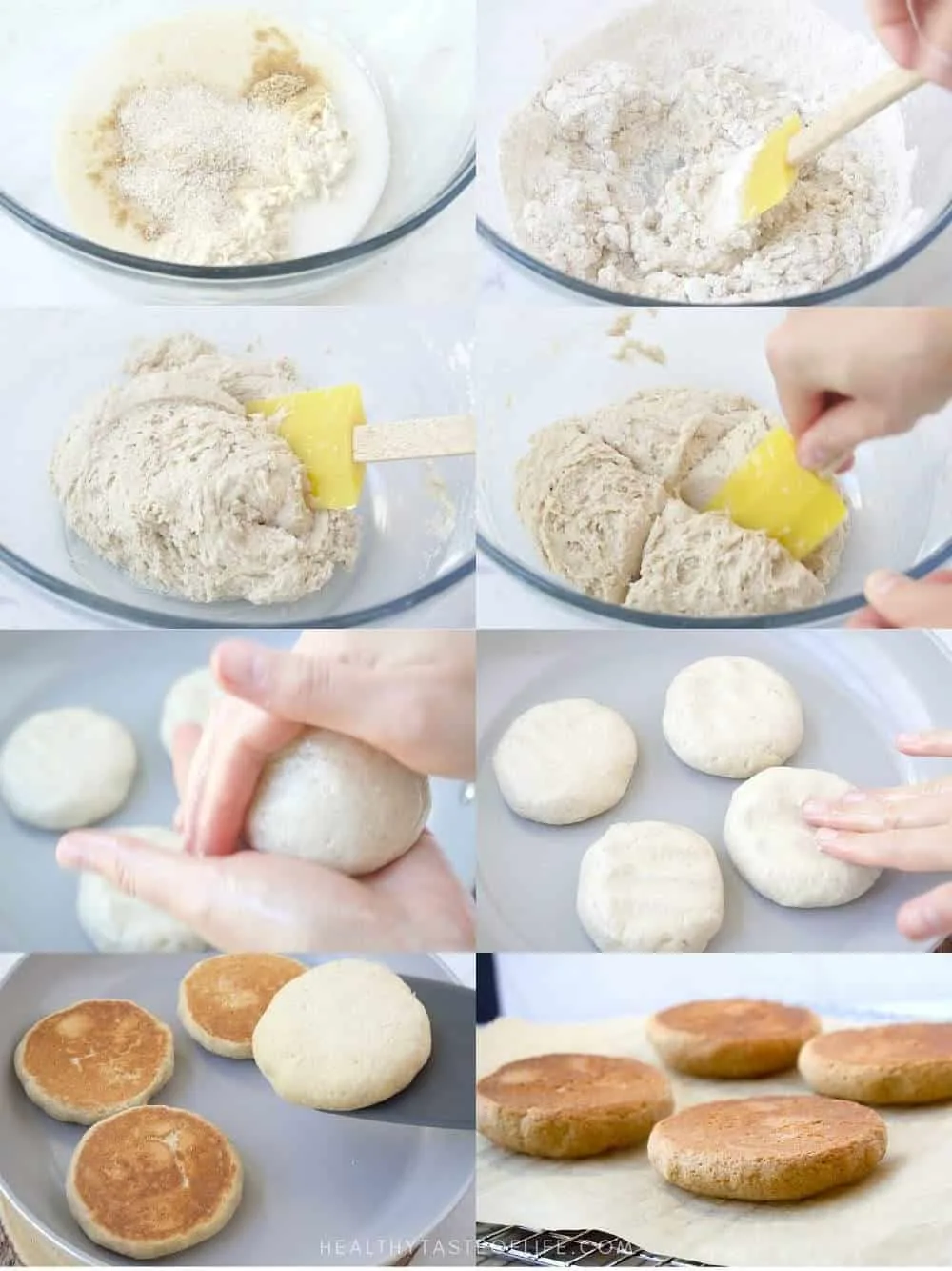 How To Make Vegan Gluten Free English Muffins 