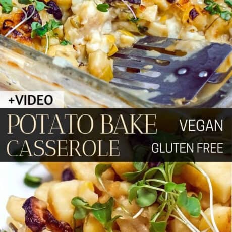 vegan potato bake casserole