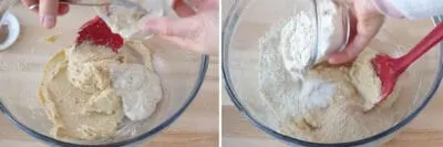 make the dough for graham crackers