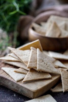 Cassava Crackers.