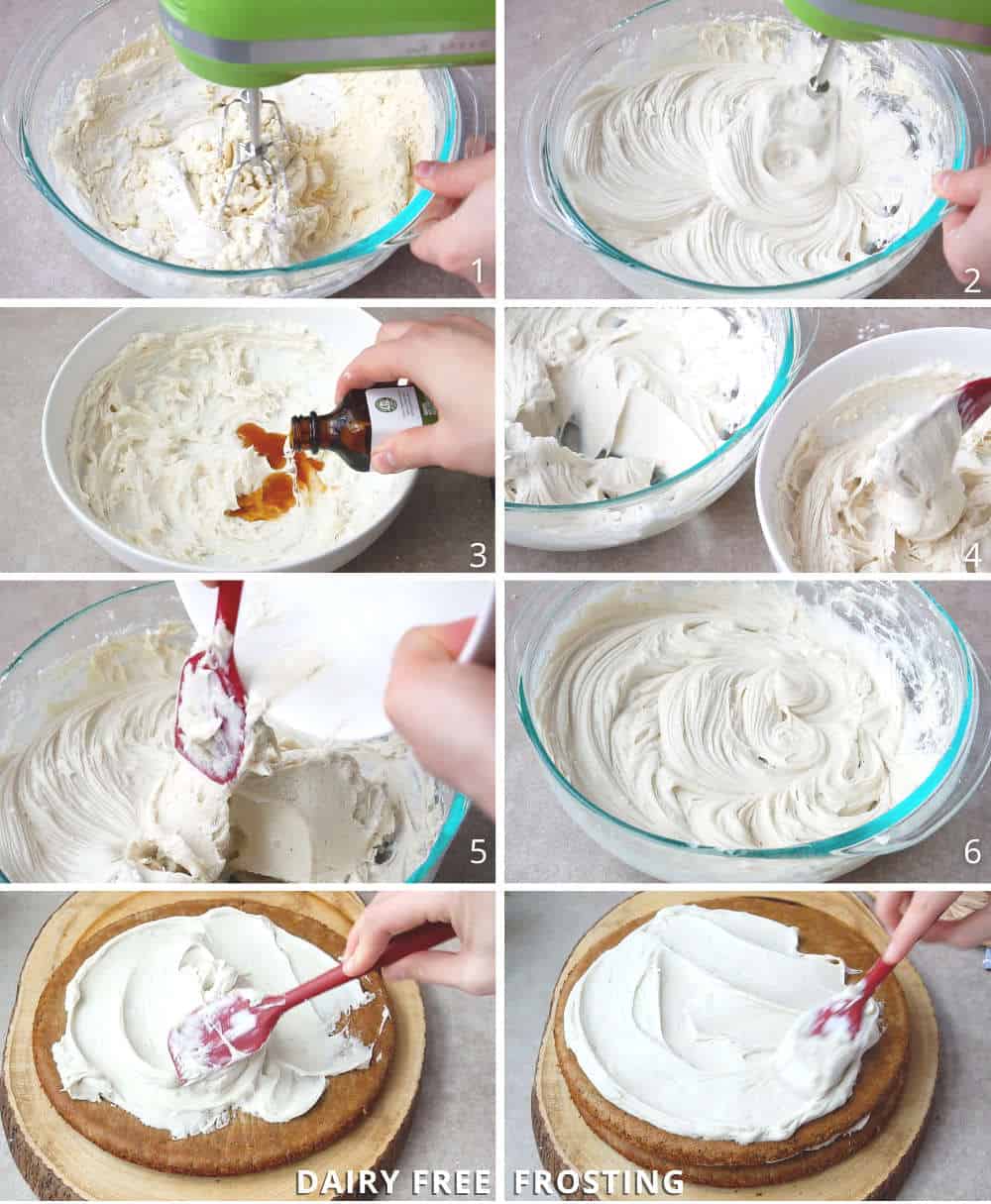 How to make dairy free frosting for gluten free banana cake