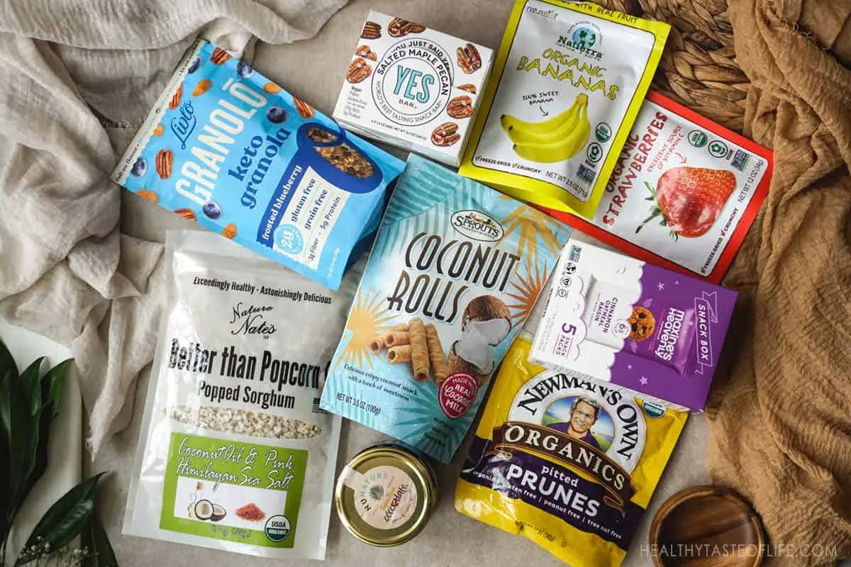 Best packaged gluten and dairy free snacks to buy.