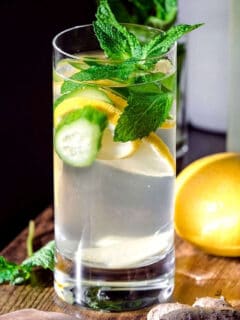 cucumber lemon ginger water recipe