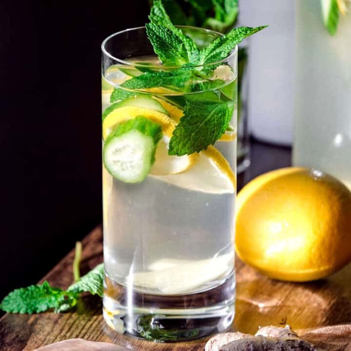 Cucumber Lemon Ginger Water Benefits Recipe Healthy Taste Of Life