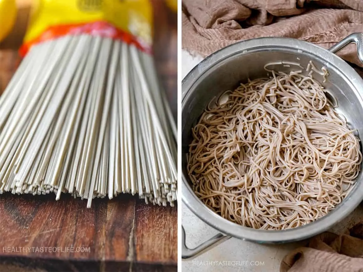 How to make / cook gluten free soba noodles.
