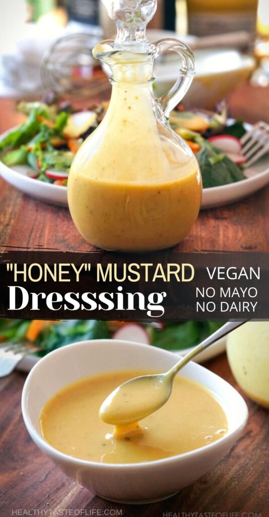 VEGAN-honey-mustard | Healthy Taste Of Life