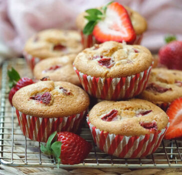 Strawberry muffins healthy gluten free.