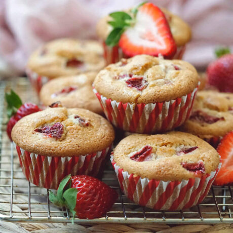 Strawberry muffins healthy gluten free.
