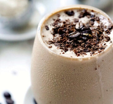 coffee vegan milkshake