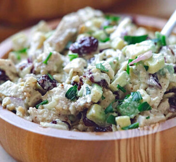 chicken salad with avocado