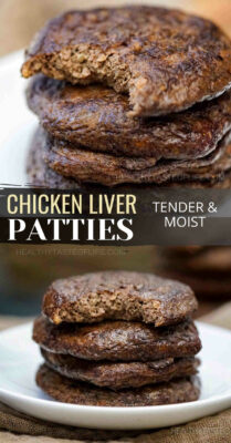 chicken liver patties burgers