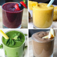 non dairy smoothies with dairy free ingredients