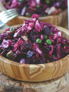 russian beet salad vinaigrette